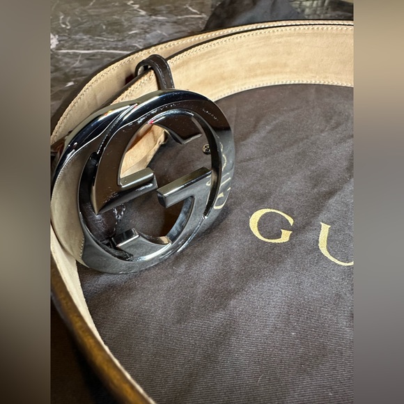 Gucci web belt with buckle, size 90/36 - Picture 14 of 17